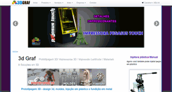 Desktop Screenshot of 3dgraf.com.br